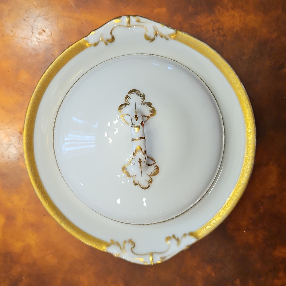 Schwarzburg cheese or butter dish with lid